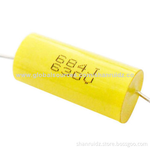 Axial Film Capacitor Designed for Crossover Application with High-precisionNew